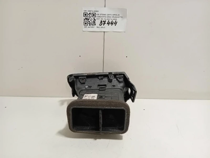 Griglia Condotto ARIA Cruscotto ANT SX H8974-20900 Kia Stonic 2017