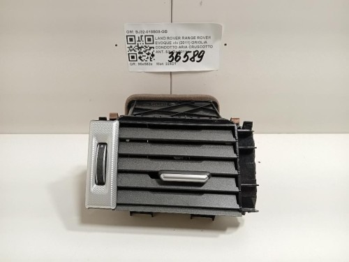 Griglia Condotto ARIA Cruscotto ANT SX BJ32-018B08-GB Land Rover Range Rover Evoque I 2011