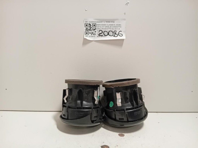 Griglia Condotto ARIA Cruscotto ANT SX A24683004549051 Mercedes Classe B W246 2012