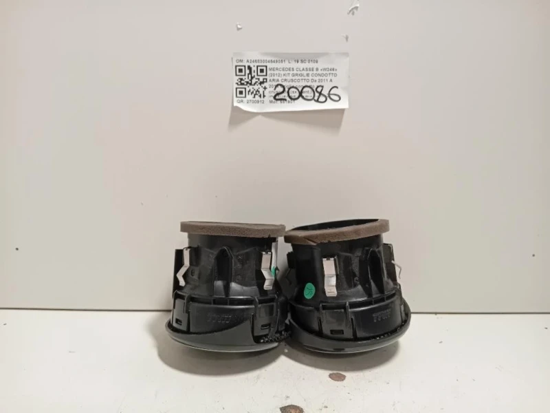 Griglia Condotto ARIA Cruscotto ANT SX A24683004549051 Mercedes Classe B W246 2012