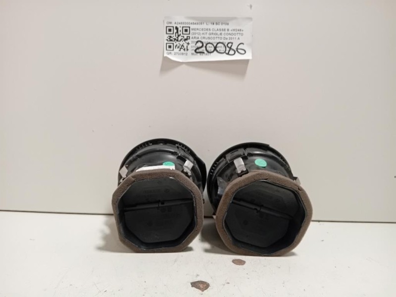 Griglia Condotto ARIA Cruscotto ANT SX A24683004549051 Mercedes Classe B W246 2012
