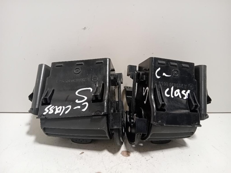 Griglia Condotto ARIA Cruscotto ANT SX A2038302754 A2038300554 Mercedes Classe C W203 2000