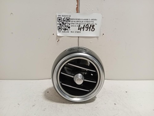 Griglia Condotto ARIA Cruscotto ANT SX 533210 CZ Mercedes Classe C W205 2014
