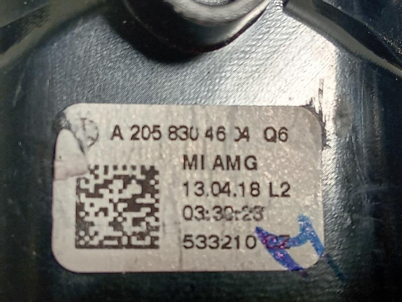 Griglia Condotto ARIA Cruscotto ANT SX 533210 CZ Mercedes Classe C W205 2014