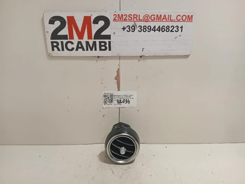 Griglia Condotto ARIA Cruscotto ANT SX 533210 CZ Mercedes Classe C W205 2014