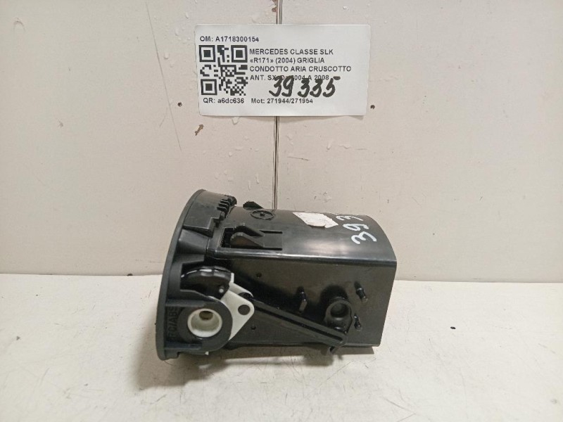 Griglia Condotto ARIA Cruscotto ANT SX A1718300154 Mercedes Classe SLK R171 2004