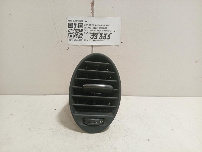 Griglia Condotto ARIA Cruscotto ANT SX A1718300154 Mercedes Classe SLK R171 2004