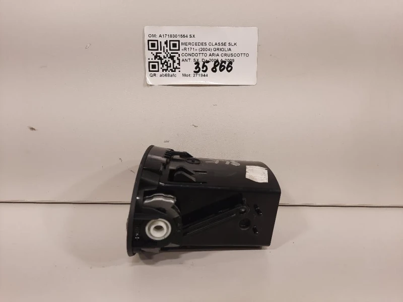 Griglia Condotto ARIA Cruscotto ANT SX A1718301554 SX Mercedes Classe SLK R171 2004