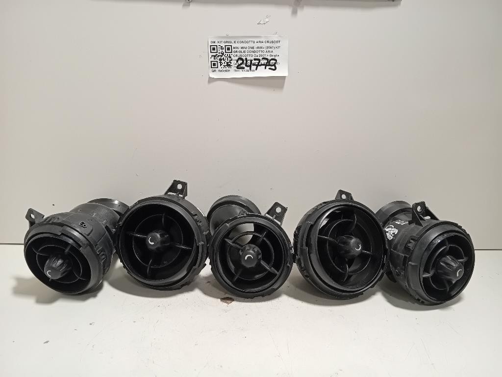Griglia Condotto ARIA Cruscotto ANT SX 51452752764 Mini MINI ONE R56 2007