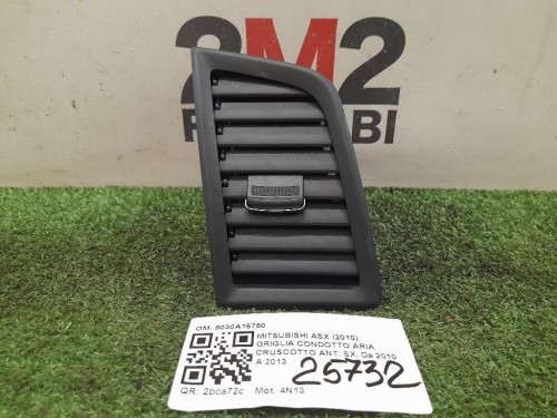 Griglia Condotto ARIA Cruscotto ANT SX 8030A15750 Mitsubishi ASX I 2010