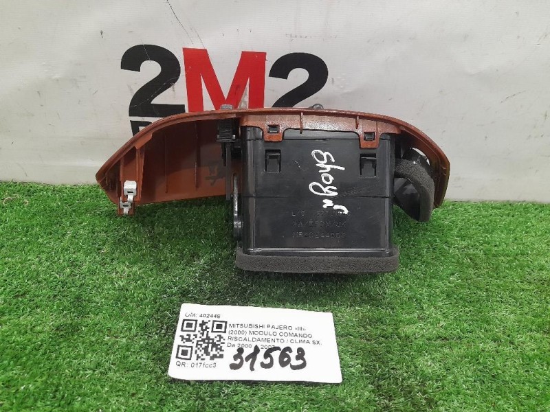 Griglia Condotto ARIA Cruscotto ANT SX 402448 Mitsubishi Pajero III 2000