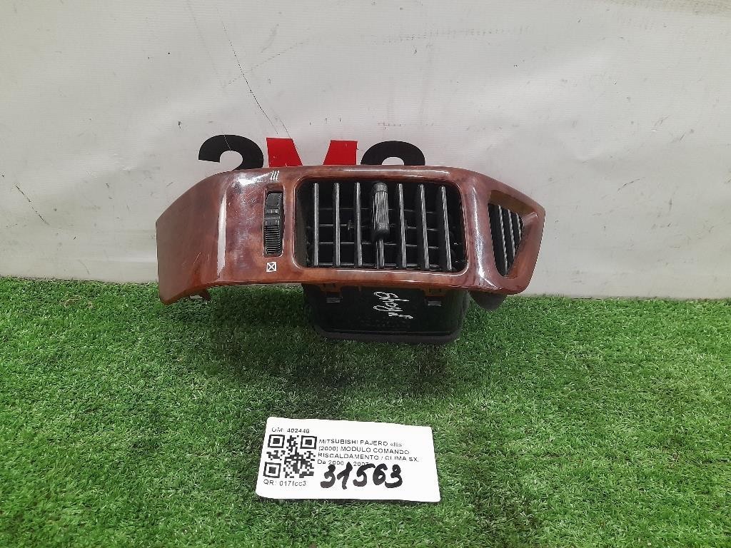 Griglia Condotto ARIA Cruscotto ANT SX 402448 Mitsubishi Pajero III 2000