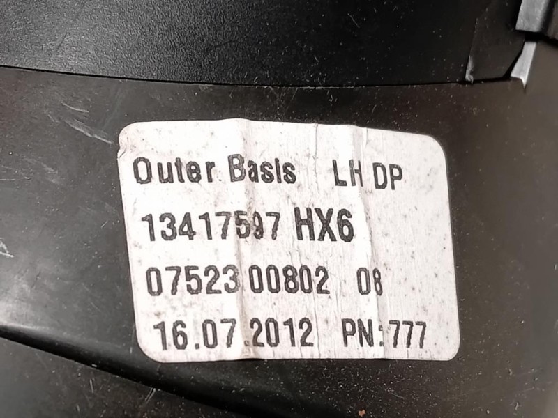 Griglia Condotto ARIA Cruscotto ANT SX 13417597 Opel Astra J 2012