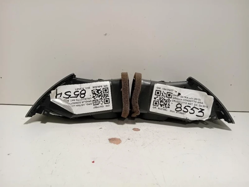Griglia Condotto ARIA Cruscotto ANT SX 13417597 Opel Astra J 2012