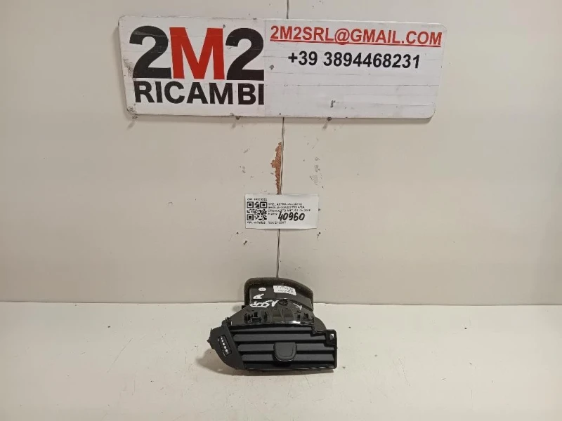 Griglia Condotto ARIA Cruscotto ANT SX 39079555 Opel Astra K 2016