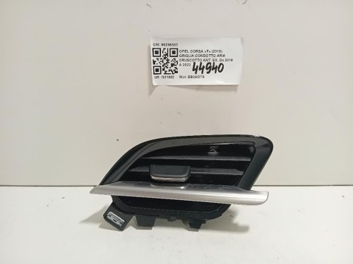 Griglia Condotto ARIA Cruscotto ANT SX 98296383 Opel Corsa F 2019