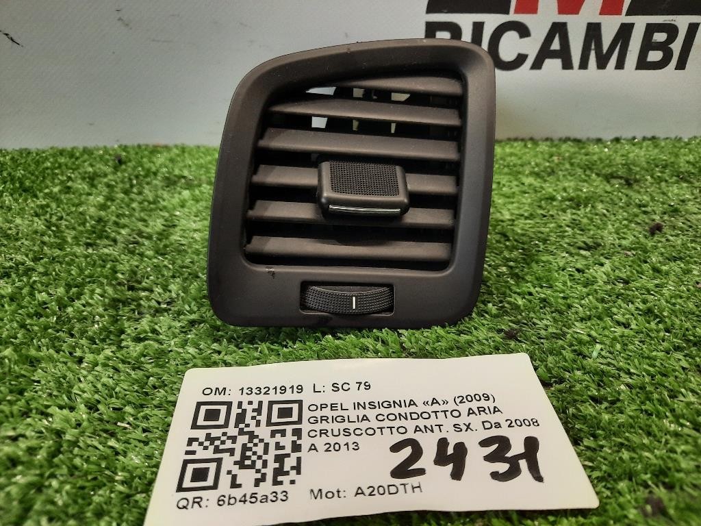 Griglia Condotto ARIA Cruscotto ANT SX 13321919 Opel Insignia A 2009