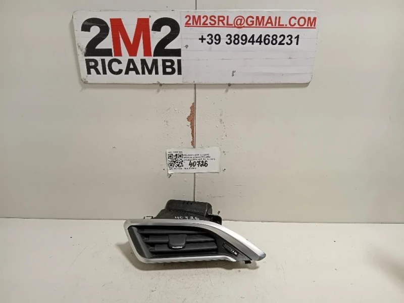 Griglia Condotto ARIA Cruscotto ANT SX 1089169X Peugeot 2008 I 2016