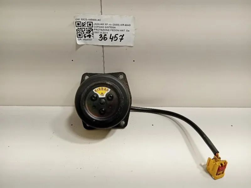 Air-bag Cofano Sistema Protezione Pedoni ANT 8X23-16E600-AC Jaguar XF I 2008