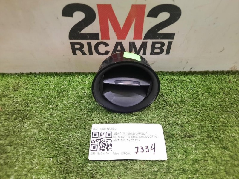 Griglia Condotto ARIA Cruscotto ANT SX 1S0819703C Seat MII 2012