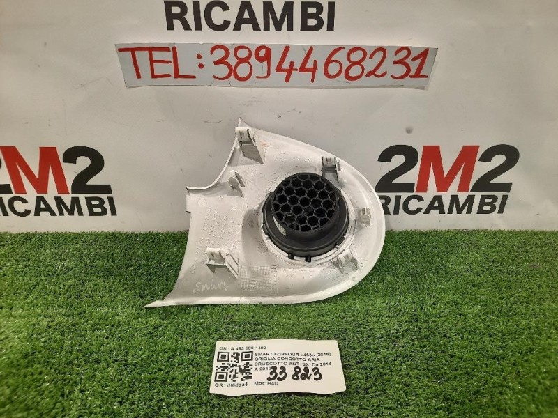 Griglia Condotto ARIA Cruscotto ANT SX A 4536801402 Smart Forfour 453 2015