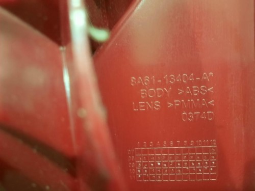 Fanale POST DX 8A6113404 Ford Fiesta VI 2012