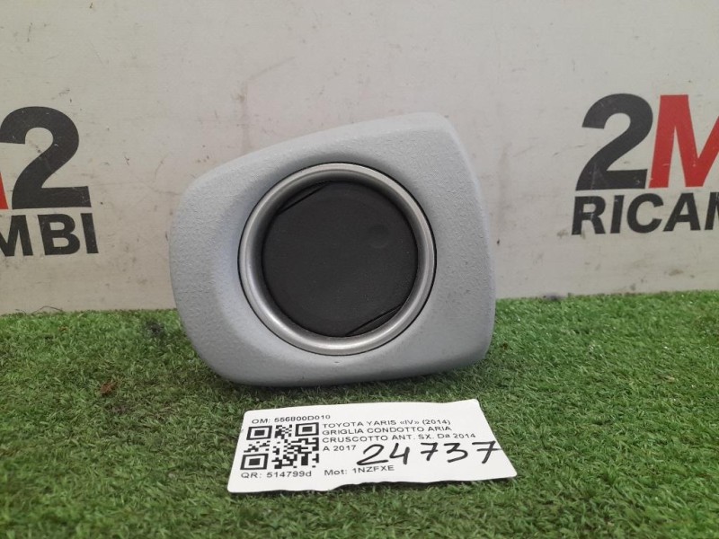 Griglia Condotto ARIA Cruscotto ANT SX 556800D010 Toyota Yaris IV 2014