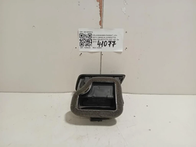 Griglia Condotto ARIA Cruscotto ANT SX 091363810 Volkswagen Passat VI 2011