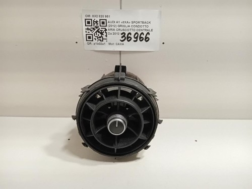 Griglia Condotto ARIA Cruscotto Centrale