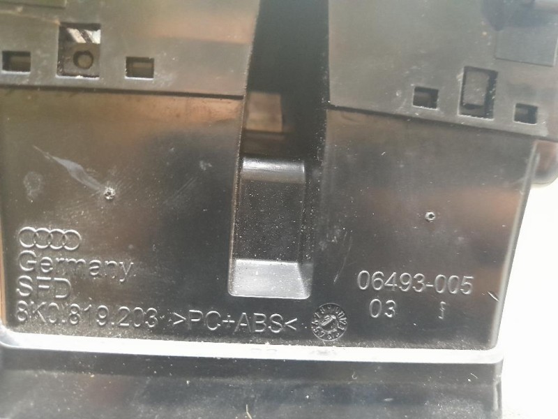 Griglia Condotto ARIA Cruscotto Centrale 06493005 Audi A4 8K2 2008