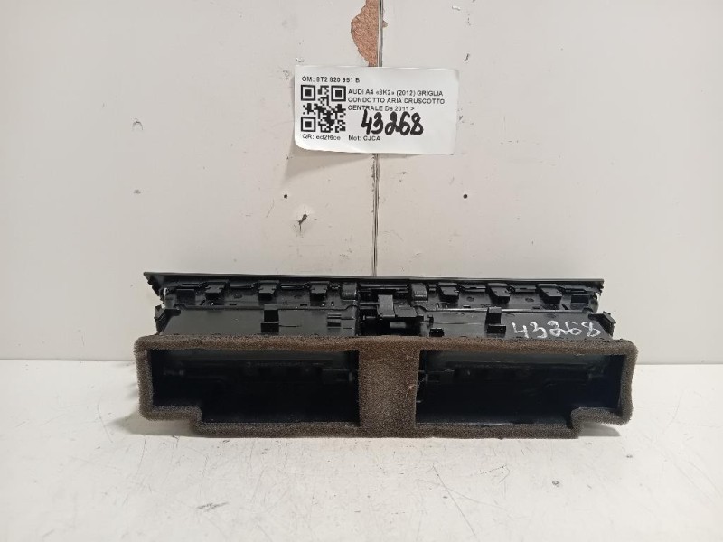 Griglia Condotto ARIA Cruscotto Centrale 8T2 820 951 B Audi A4 8K2 2012