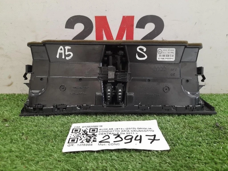 Griglia Condotto ARIA Cruscotto Centrale 8T2820951B Audi A5 8T3 2012