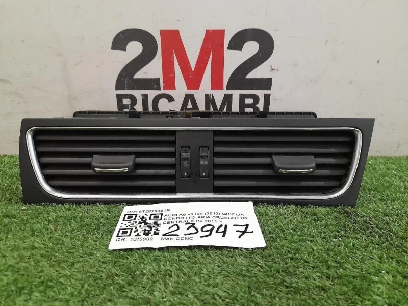 Griglia Condotto ARIA Cruscotto Centrale 8T2820951B Audi A5 8T3 2012
