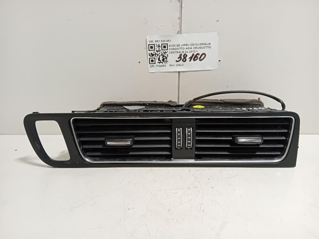 Griglia Condotto ARIA Cruscotto Centrale 8R1820951LLBFS Audi Q5 8RB 2012