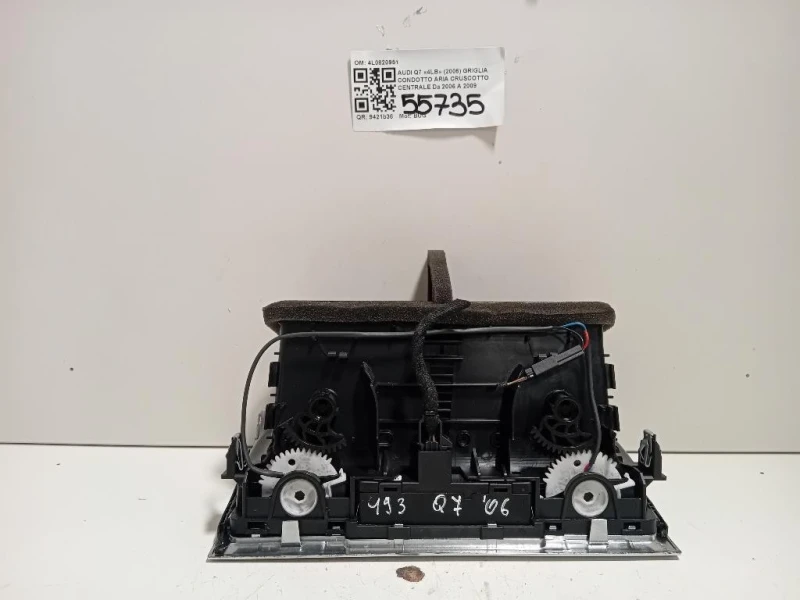 Griglia Condotto ARIA Cruscotto Centrale 4L0820951 Audi Q7 4LB 2006