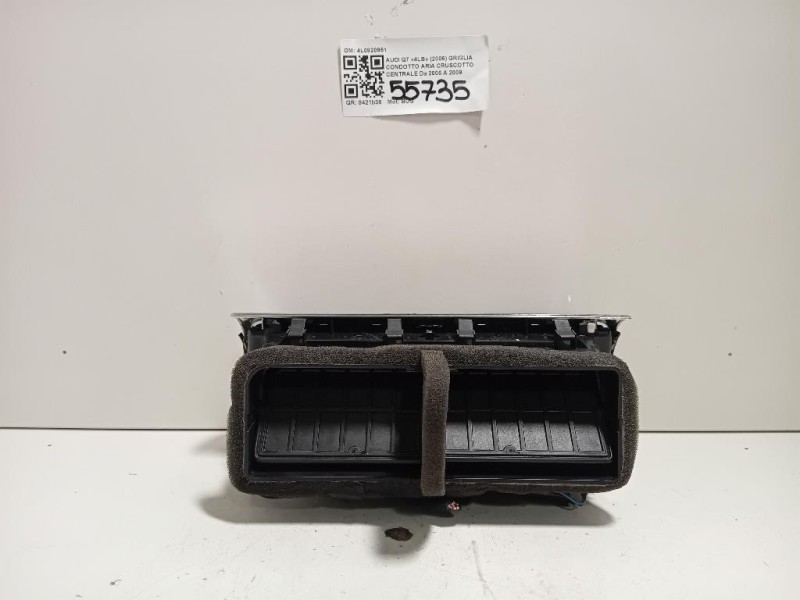 Griglia Condotto ARIA Cruscotto Centrale 4L0820951 Audi Q7 4LB 2006