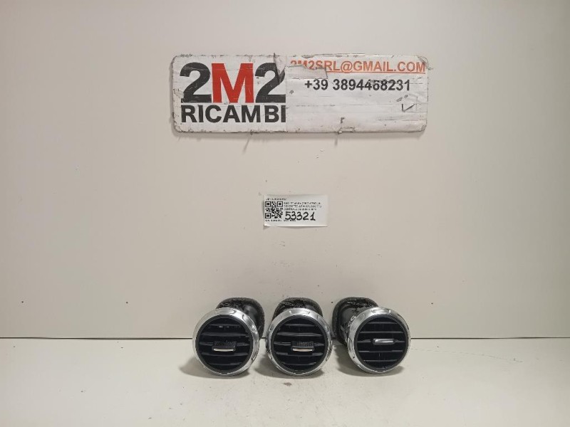 Griglia Condotto ARIA Cruscotto Centrale 8J0820901D Audi TT 8J3 2007