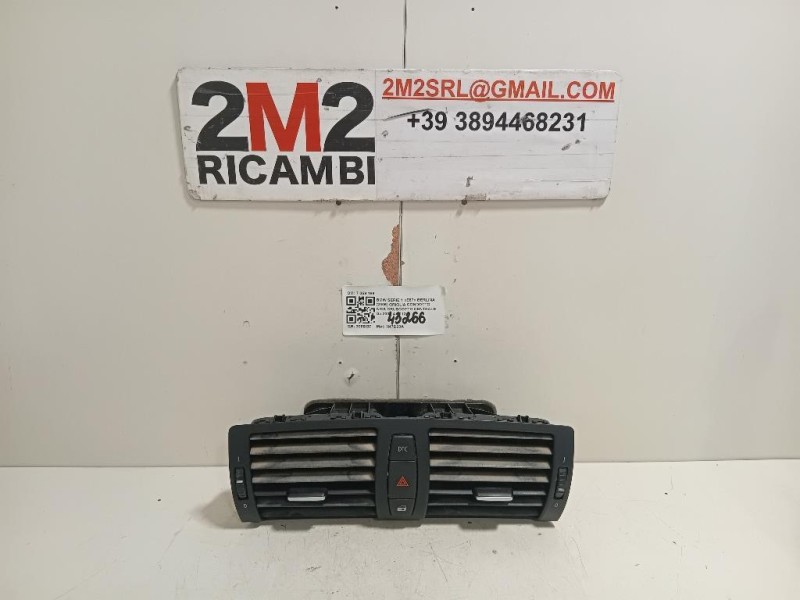 Griglia Condotto ARIA Cruscotto Centrale 7059189 Bmw Serie 1 E87 Berlina 2005