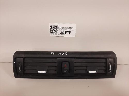 Griglia Condotto ARIA Cruscotto Centrale 9205357-13 Bmw Serie 1 F20 Berlina 2012