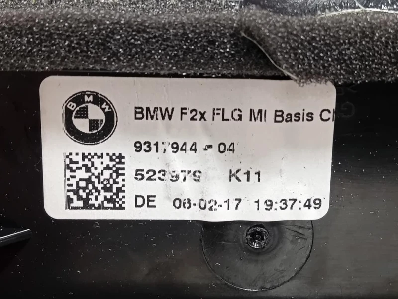 Griglia Condotto ARIA Cruscotto Centrale 931794404 Bmw Serie 3 F30 Berlina 2012