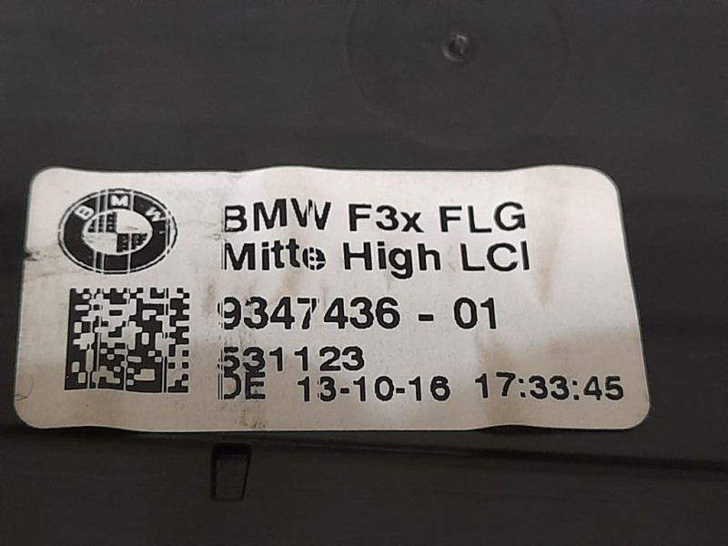 Griglia Condotto ARIA Cruscotto Centrale 934743601 Bmw Serie 3 G20 Berlina 2018