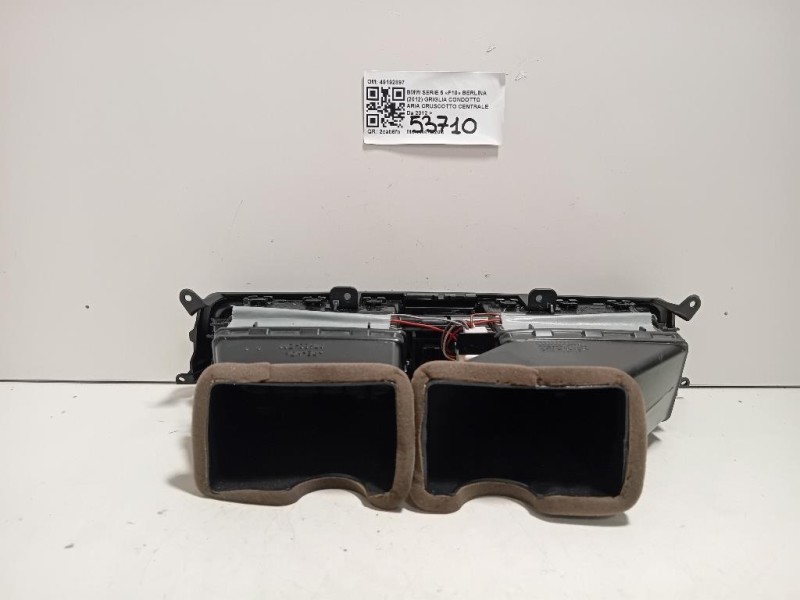 Griglia Condotto ARIA Cruscotto Centrale 49192897 Bmw Serie 5 F10 Berlina 2012