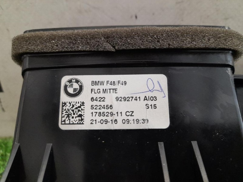 Griglia Condotto ARIA Cruscotto Centrale 64229292741 Bmw X1 F48 2015