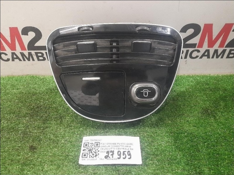 Griglia Condotto ARIA Cruscotto Centrale 735506242 Fiat Grande Punto 2009