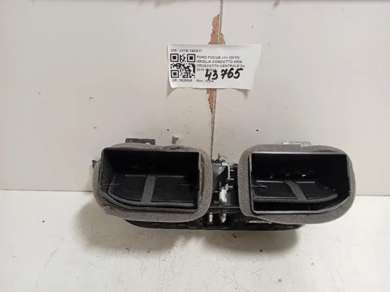 Griglia Condotto ARIA Cruscotto Centrale JX7B-19K617 Ford Focus V 2018