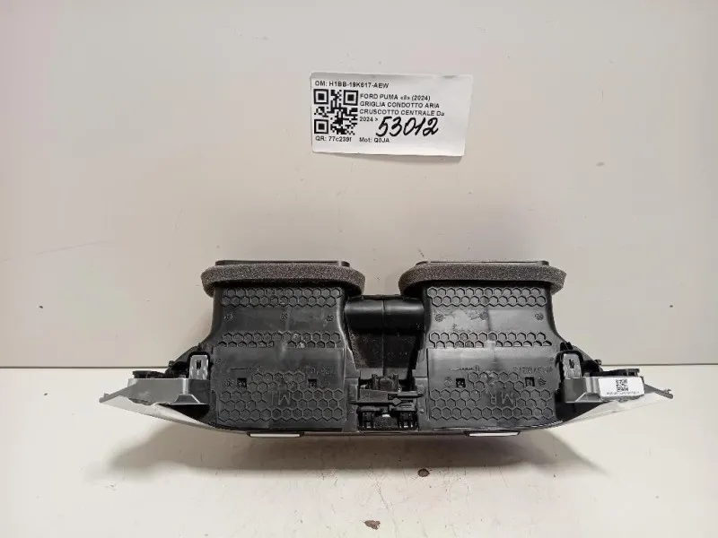 Griglia Condotto ARIA Cruscotto Centrale H1BB-19K617-AEW Ford PUMA II 2024