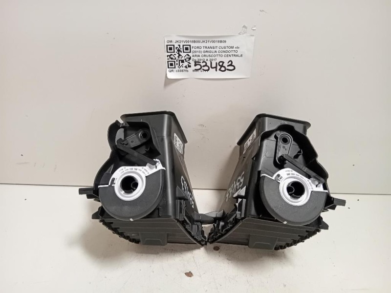 Griglia Condotto ARIA Cruscotto Centrale JK21V0018B08JK21V0018B09 Ford Transit Custom I 2013