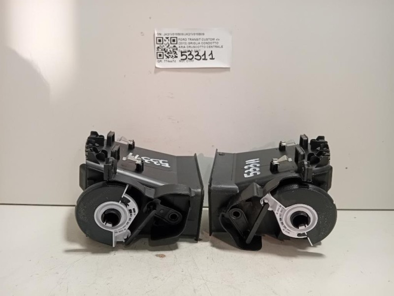Griglia Condotto ARIA Cruscotto Centrale JK21V018B08JK21V018B09 Ford Transit Custom I 2013