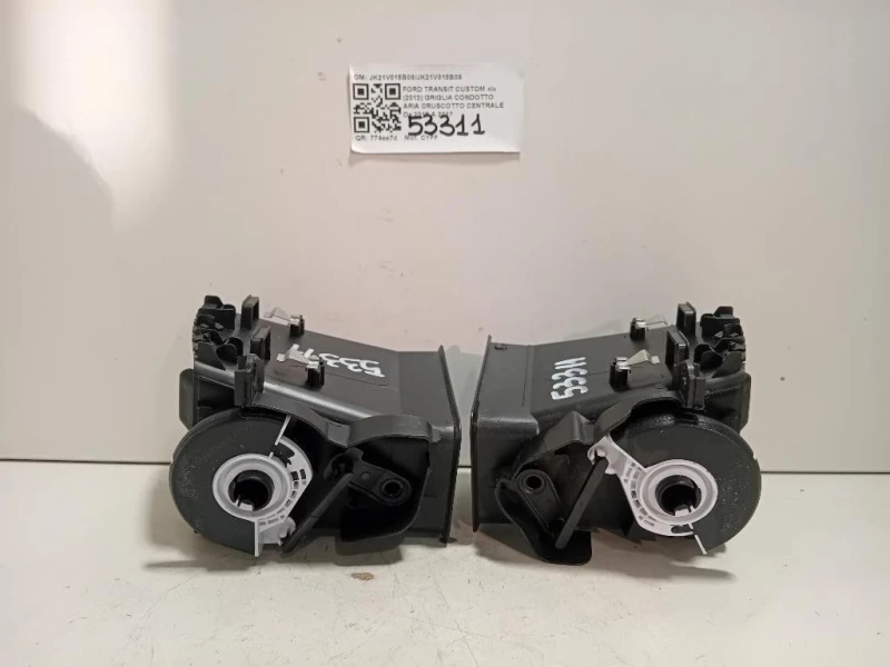 Griglia Condotto ARIA Cruscotto Centrale JK21V018B08JK21V018B09 Ford Transit Custom I 2013