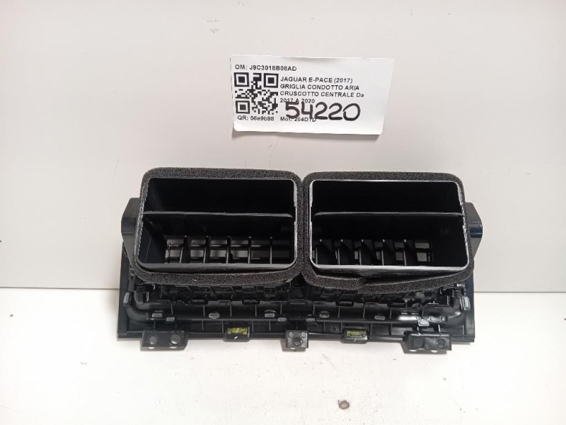 Griglia Condotto ARIA Cruscotto Centrale J9C3018B08AD Jaguar E-pace 2017